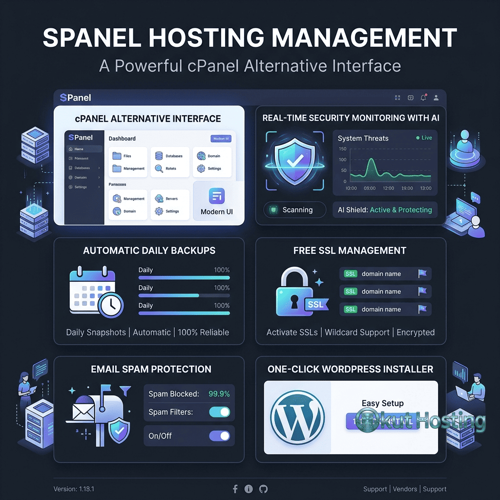 ScalaHosting SPanel management